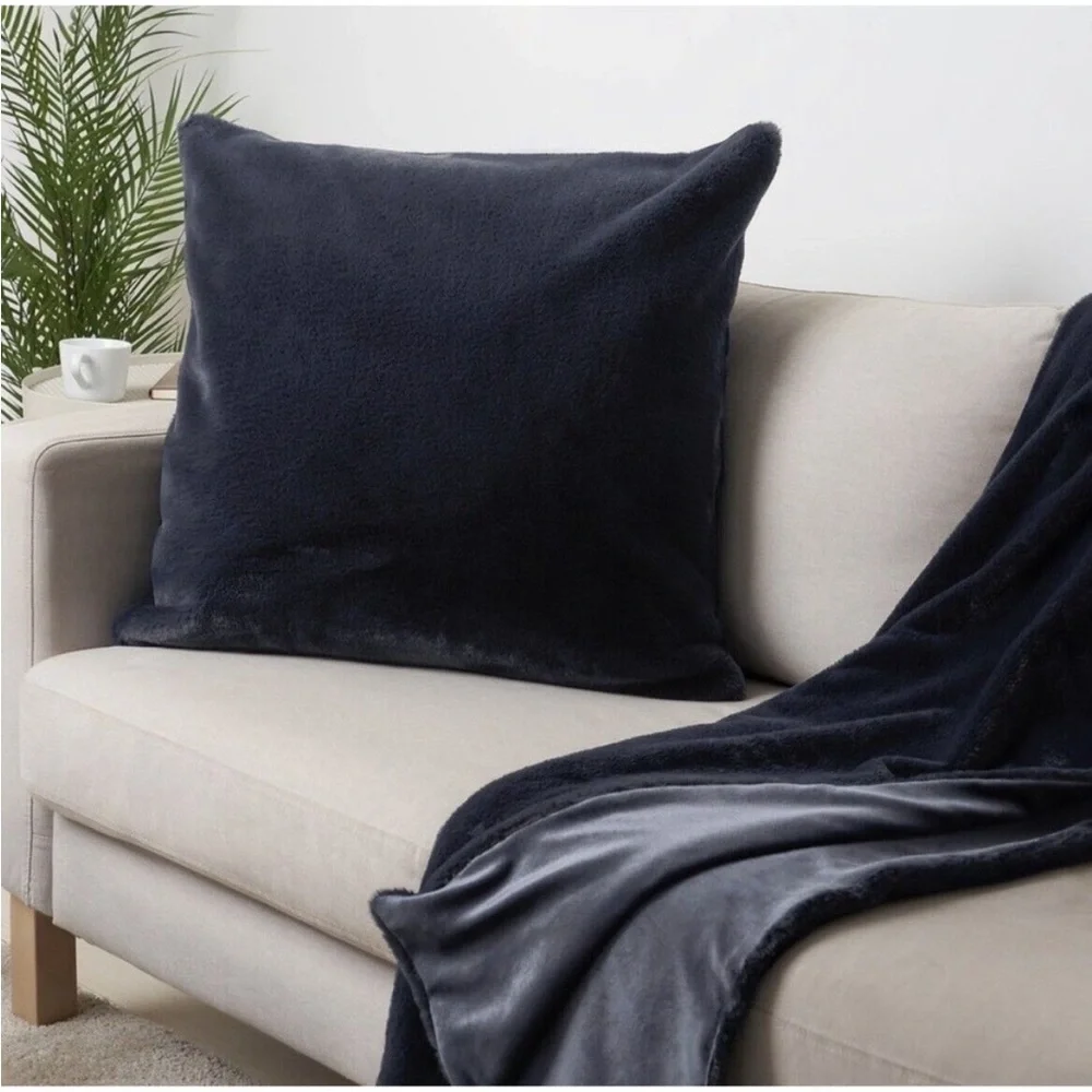 IKEA Dark Blue Accent Pillow set of 2